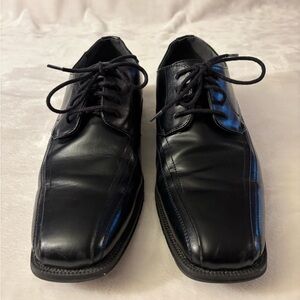 JF J.Ferrar Black Men's Oxfords